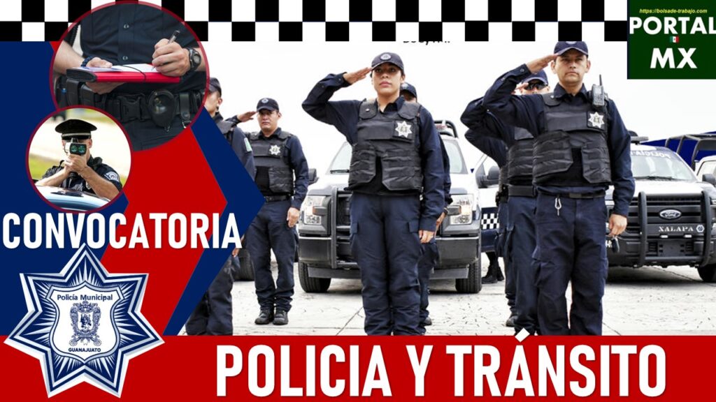 Convocatoria Policía y Tránsito León Guanajuato 2024 2025 PORTAL DEL