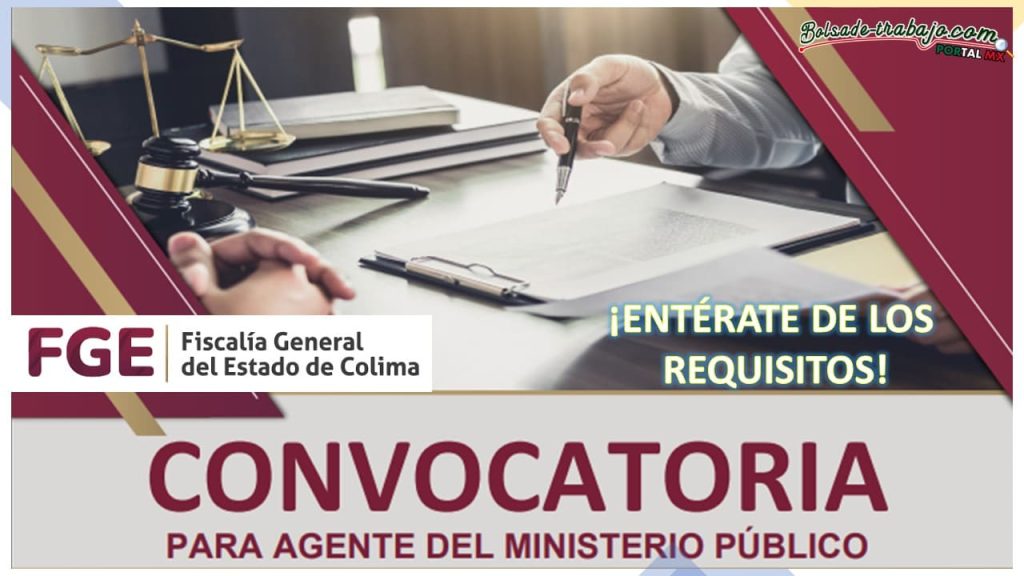 Convocatoria De Reclutamiento Para Agente Del Ministerio P Blico De La