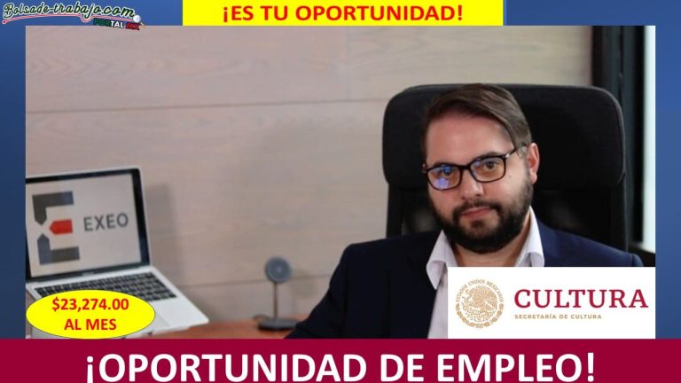 Trabaja en la Secretaría de Cultura en su Jefatura de Microempresas