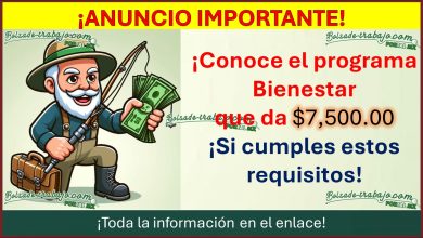 $7,500.00 MXN te da Bienestar por causar alta con solo 3 requisitos a este programa, aquí toda la información