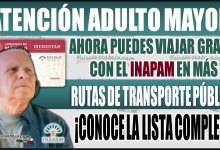 Adultos mayores con INAPAM ahora viajan gratis en más rutas de transporte público: conoce la lista completa