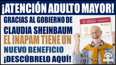 Adultos mayores con tarjeta INAPAM recibirán nuevo beneficio gracias al gobierno de Claudia Sheinbaum
