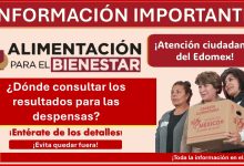 Alimentación para el Bienestar: ¿Dónde consultar los resultados para las despensas?