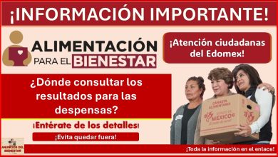 Alimentación para el Bienestar: ¿Dónde consultar los resultados para las despensas?