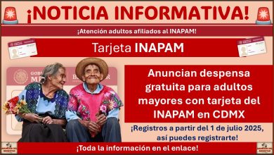 Anuncian despensa gratuita para adultos mayores con tarjeta del INAPAM en CDMX ¡Registros a partir del 1 de julio 2025, así puedes registrarte!