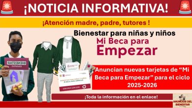 Anuncian nuevas tarjetas de “Mi Beca para Empezar” para el ciclo 2025-2026: ¡Estos son los beneficiarios!