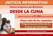 Apoyo para la primera infancia “Desde la Cuna” ¿De qué trata y como ser parte de este programa de la CDMX que ofrece $1,000 pesos?