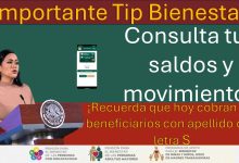 Ariadna Montiel Reyes Secretaria de los programas de Pensión Bienestar lanza importante tip Bienestar para consulta de saldos y movimientos de tu apoyo
