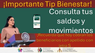 Ariadna Montiel Reyes Secretaria de los programas de Pensión Bienestar lanza importante tip Bienestar para consulta de saldos y movimientos de tu apoyo