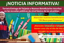 Atención beneficiarios de nuevo ingreso de “Mi Beca para Empezar” – Estas son las alcaldías que reciben su vale electrónico el día de hoy