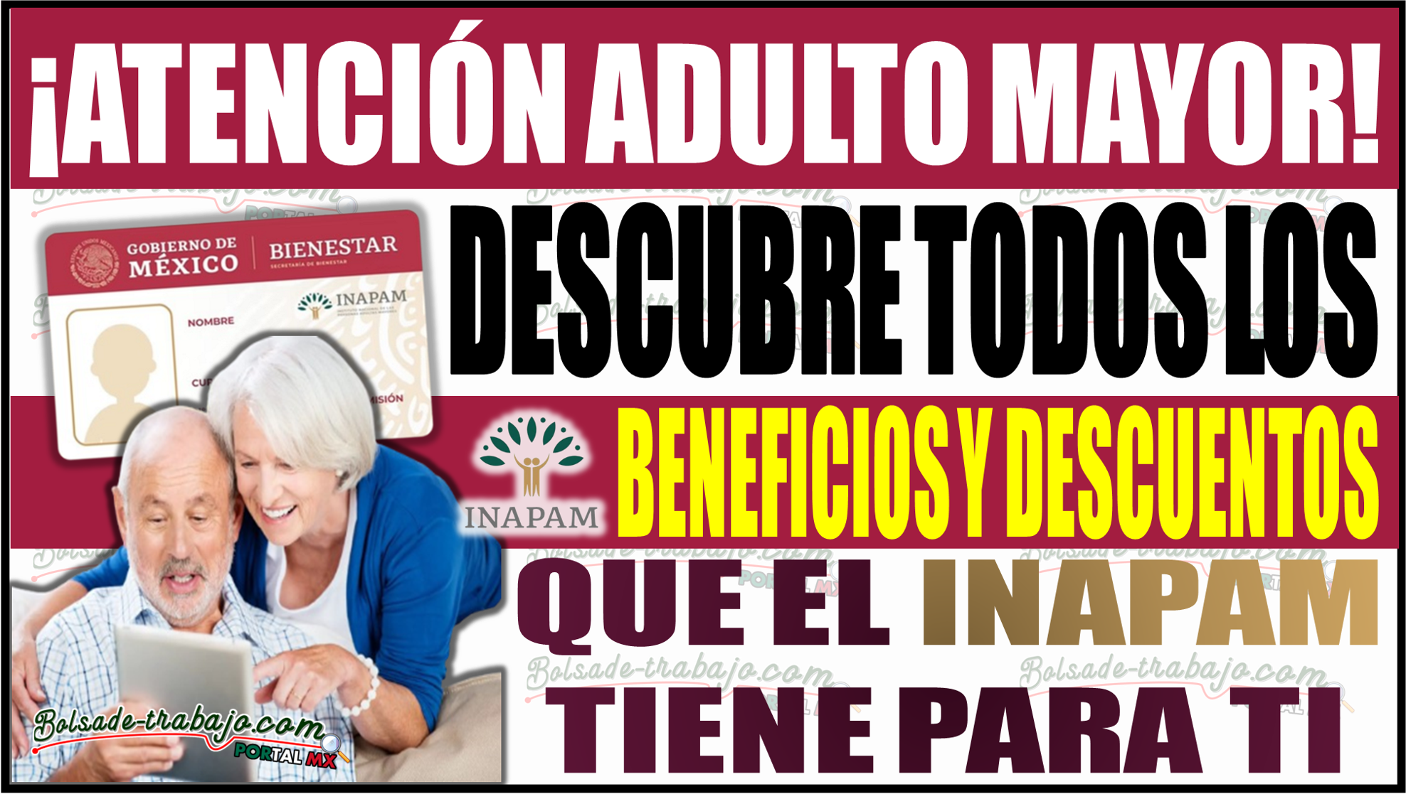 ¿Aún no tienes tu tarjeta del INAPAM? Descubre todos los beneficios y descuentos que este programa tiene para los Adultos Mayores