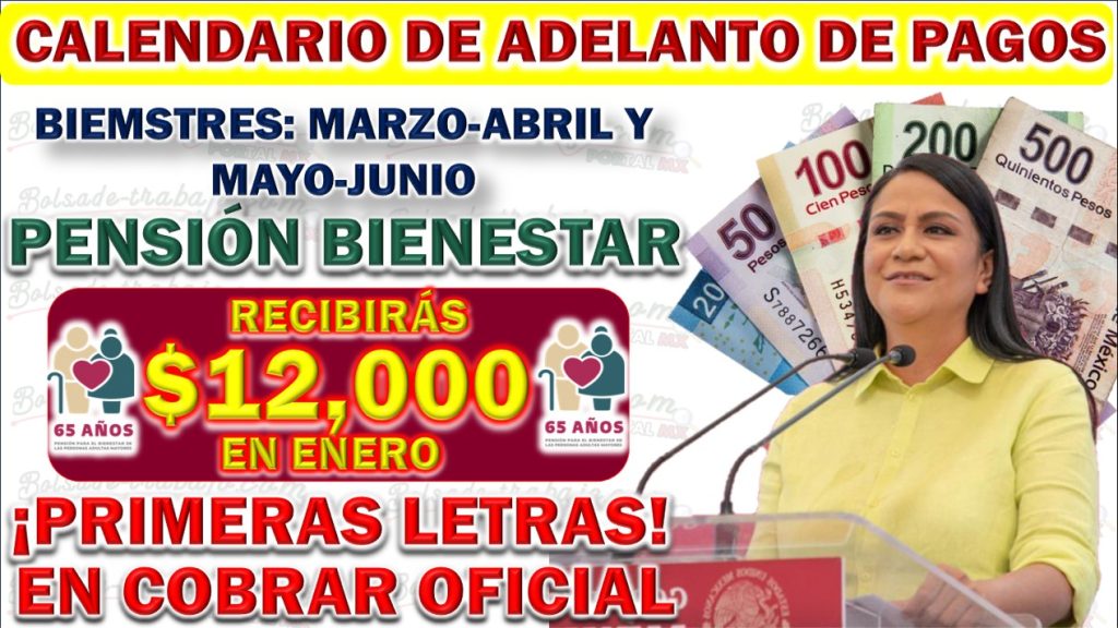 🗓️ Ariadna Montiel Confirmo Los Primeros Pagos Dobles de Enero Para la Pensión Bienestar 🔴