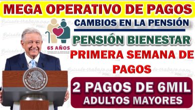 🔴 Primera Semana de Pagos Dobles del 29 al 2 de Enero Para los Adultos Mayores de la Pensión Bienestar