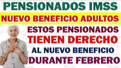 📢 Nuevo Beneficio Pensión IMSS 2024  ¡Durante Febrero! Pensionados Tienen Derecho a Este Pago Por Ley 2024