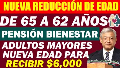 PENSIÓN BIENESTAR ¡NUEVA EDAD MÍNIMA PARA RECIBIR $6,000 PESOS! DE 65 A 62 AÑOS ADULTOS MAYORES