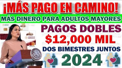 Adultos Mayores Recibirán Pago Doble en 2024