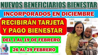 ✅¿Te Inscribiste en Diciembre a la Pensión Bienestar? Ya Hay Fechas de Pago y Entrega de Tarjetas 