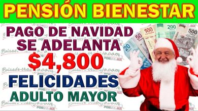 Pago de la Pensión Bienestar en noviembre