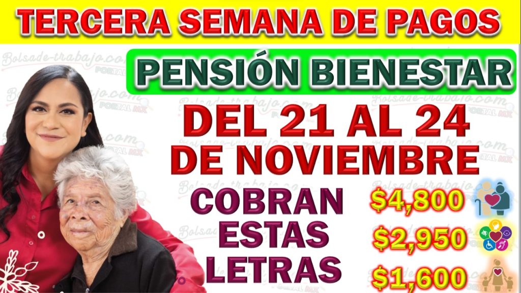 Fechas de Pagos en la Pensión Bienestar