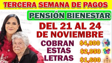 Fechas de Pagos en la Pensión Bienestar