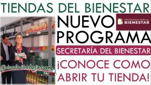 Nuevo programa del Bienestar: Tiendas del Bienestar ¡Conoce como abrir una!