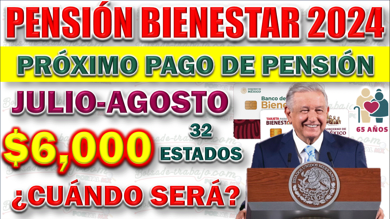 Fecha del Próximo Pago de la Pensión Bienestar 2023, Adultos Mayores Recibirán $6,000 pesos 💵