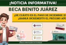 Beca Benito Juárez - ¿De cuánto es el pago de diciembre 2024? ¿Habrá incremento el próximo año?