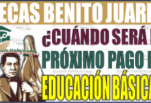 ¡Beca Benito Juárez: Descubre cuándo será el próximo pago para alumnos de Educación Básica!