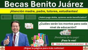 Beca Benito Juárez: ¿Habrá pago doble, quienes serán beneficiados, cuáles serán los montos para cada nivel de educación?