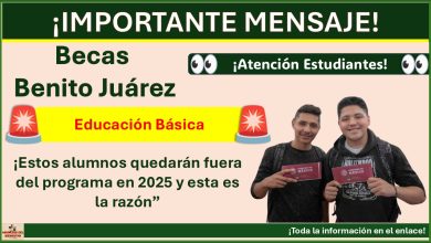 Beca Benito Juárez de Educación Básica - ¡Estos alumnos quedarán fuera del programa en 2025, esta es la razón!