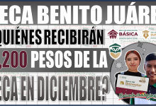 Beca Benito Juárez: ¡Entérate quiénes recibirán el último pago de 11,200 pesos en diciembre!