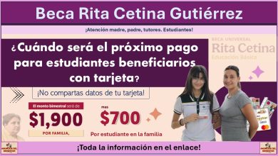Beca Rita Cetina 2025: ¿Cuándo será el próximo pago para estudiantes beneficiarios con tarjeta?