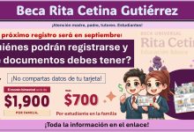 Beca Rita Cetina 2025: El próximo registro será en septiembre ¿Quiénes podrán registrarse y que documentos debes tener?