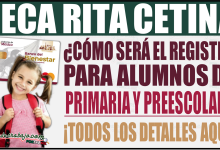 Beca Rita Cetina: ¿Cómo será el registro para alumnos de preescolar y primaria? ¡Todos los detalles aquí!