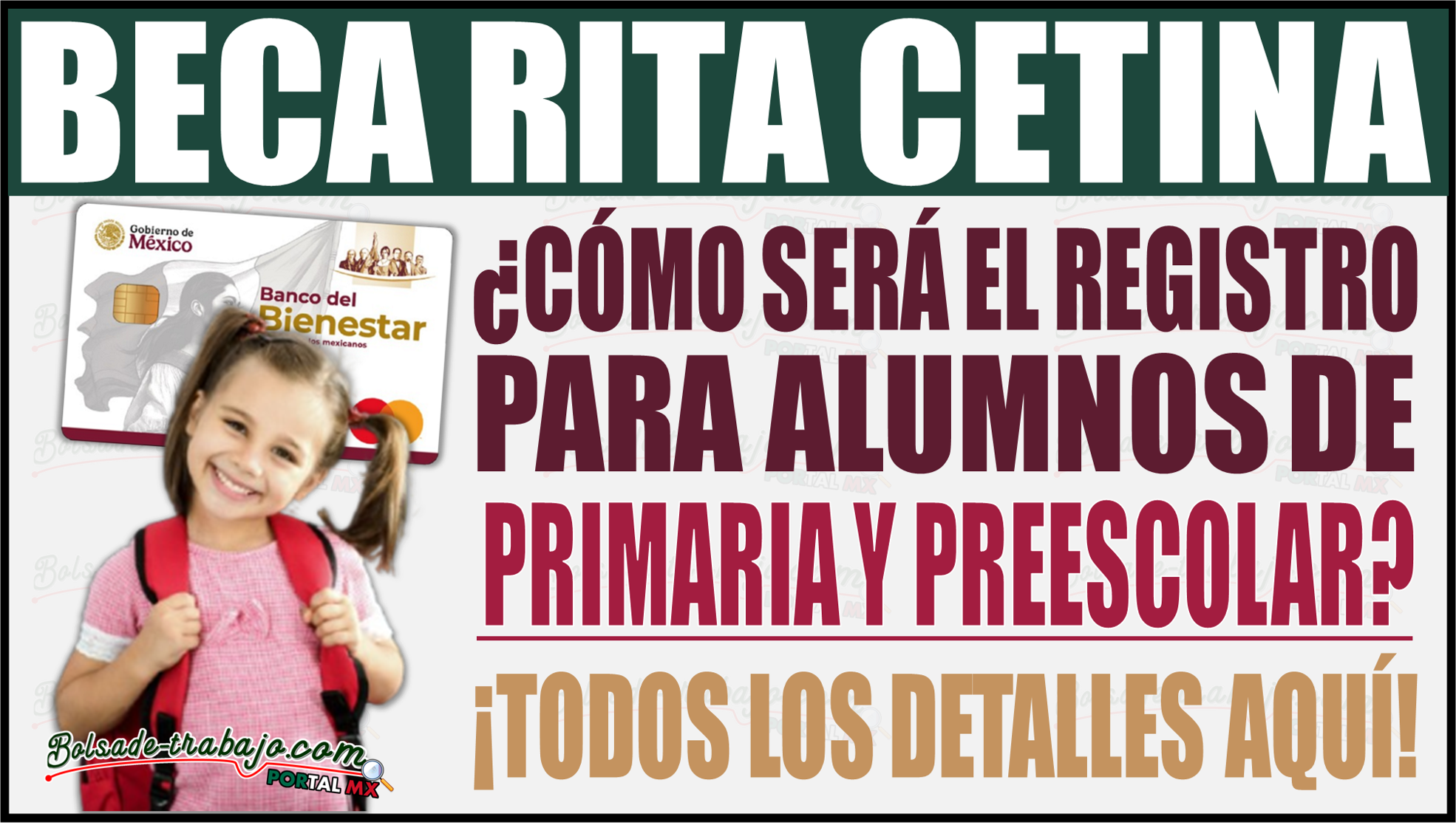 Beca Rita Cetina: ¿Cómo será el registro para alumnos de preescolar y primaria? ¡Todos los detalles aquí! 1 Beca Rita Cetina: ¿Cómo será el registro para alumnos de preescolar y primaria? ¡Todos los detalles aquí!