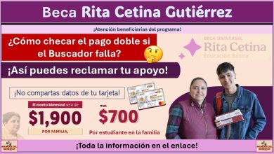 Beca Rita Cetina Gutiérrez: ¿Cómo checar el pago doble si el Buscador falla? ¡Así puedes reclamar tu apoyo!