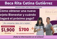 Beca Rita Cetina Gutiérrez: ¿Cómo obtener la nueva Tarjeta Bienestar y cuándo llegará el próximo pago?