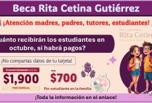 Beca Rita Cetina Gutiérrez: ¿Cuánto recibirán los estudiantes en octubre, si habrá pagos?
