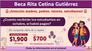 Beca Rita Cetina Gutiérrez: ¿Cuánto recibirán los estudiantes en octubre, si habrá pagos?