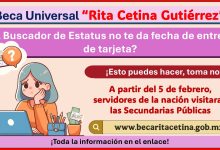 Beca Rita Cetina Gutiérrez: ¿El Buscador de Estatus no te da fecha de entrega de tarjeta? ¡Esto puedes hacer, toma nota!