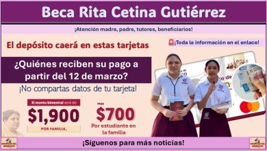 Beca Rita Cetina Gutiérrez: El depósito caerá en estas tarjetas ¿Quiénes reciben su pago a partir del 12 de marzo?