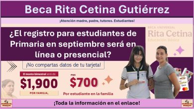 Beca Rita Cetina Gutiérrez: ¿El registro para estudiantes de Primaria en septiembre será en línea o presencial?