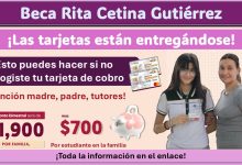 Beca Rita Cetina Gutiérrez: Esto puedes hacer si no recogiste tu tarjeta de cobro