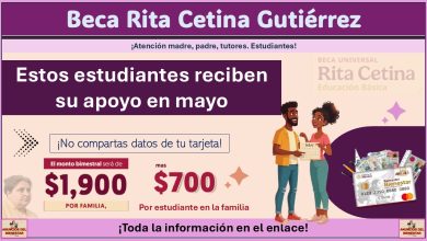 Beca Rita Cetina Gutiérrez: Estos estudiantes reciben su apoyo en mayof