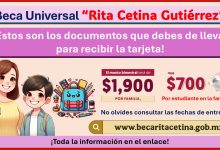 Beca Rita Cetina Gutiérrez: Estos son los documentos que debes de llevar para recibir la tarjeta ¡Conoce las fechas!