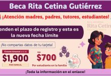 Beca Rita Cetina Gutiérrez: Extienden el plazo de registro y esta es la nueva fecha límite para registrar a tu hijo o hija