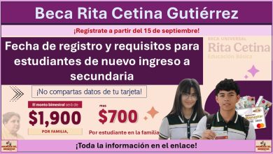 Beca Rita Cetina Gutiérrez: Fecha de registro y requisitos para estudiantes de nuevo ingreso a secundaria