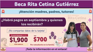 Beca Rita Cetina Gutiérrez: ¿Habrá pagos en septiembre y quienes los recibirán?