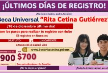 Beca “Rita Cetina Gutiérrez” – Últimos días de registro ¡Guía completa para registrarse con éxito!