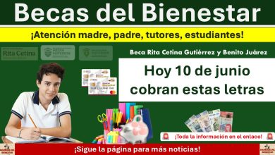 Beca Rita Cetina y Benito Juárez: Estos estudiantes reciben su apoyo hoy 10 de junio 2025 ¡Son 3 letras las beneficiadas!